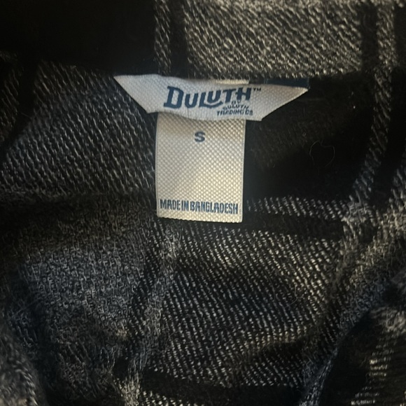 Small Plaid Duluth Trading Co Flannel Dress - Picture 2 of 3